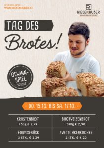 Tag des Brotes bei Riesenhuber