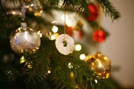 Windring am Weihnachtsbaum